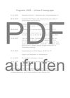 Programm Offene Frauengruppe 2025